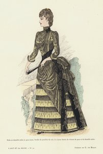 Francia divatlemez, 1885-86 alkotó: French School