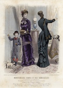 Francia divatlemez, 19. század vége alkotó: French School