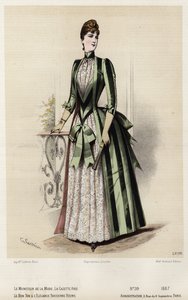 Francia divatlemez, 19. század vége alkotó: French School
