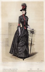 Francia divatlemez, 19. század vége alkotó: French School