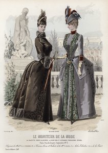 Francia divatlemez, 19. század vége alkotó: French School