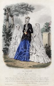 Francia divatlemez, 19. század vége alkotó: French School