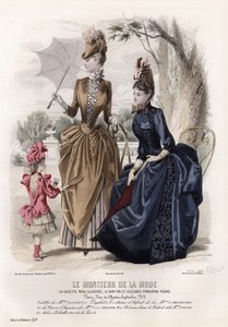 Francia divatlemez, 19. század vége alkotó: French School