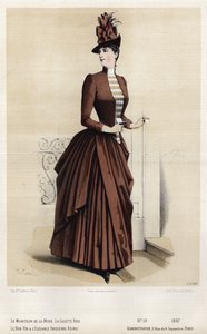 Francia divatlemez, 19. század vége alkotó: French School