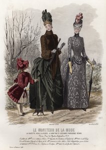 Francia divatlemez, 19. század vége alkotó: French School