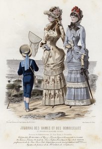 Francia divatlemez, 19. század vége alkotó: French School