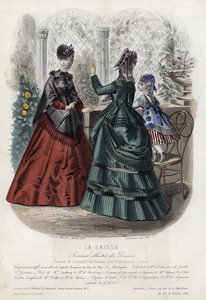 Francia divatlemez, 19. század vége alkotó: French School