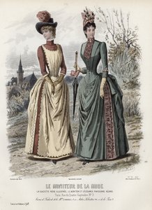 Francia divatlemez, 19. század vége alkotó: French School