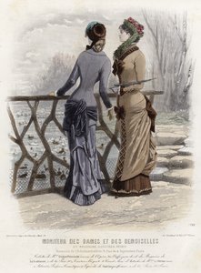 Francia divatlemez, 19. század vége alkotó: French School