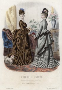 Francia divatlemez, 19. század vége alkotó: French School