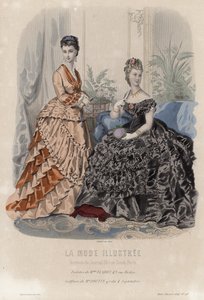 Francia divatlemez, 19. század vége alkotó: French School