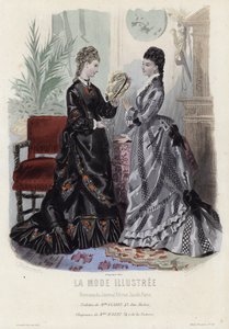 Francia divatlemez, 19. század vége alkotó: French School