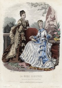 Francia divatlemez, 19. század vége alkotó: French School