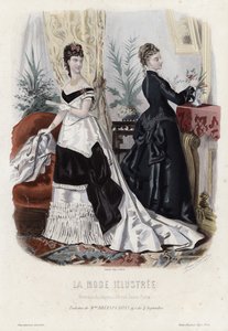 Francia divatlemez, 19. század vége alkotó: French School