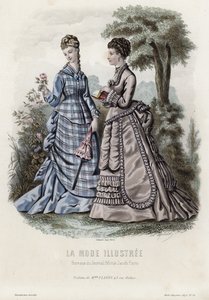 Francia divatlemez, 19. század vége alkotó: French School
