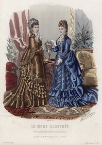 Francia divatlemez, 19. század vége alkotó: French School