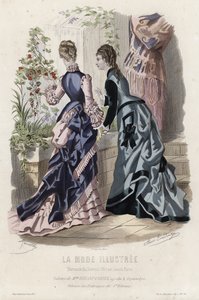 Francia divatlemez, 19. század vége alkotó: French School