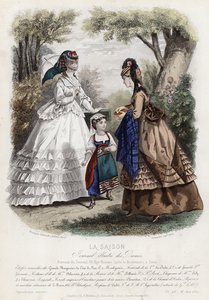 Francia divatlemez, 19. század vége alkotó: French School