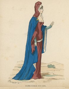 francia nemesasszony, 1386 alkotó: French School