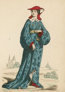 francia nemesasszony, 1395 alkotó: French School