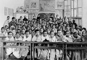 Francia iskola Kabylie-ben, 1891 alkotó: French School