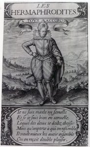Thomas Artus előképe a Hermaphroditákhoz, 1605 alkotó: French School