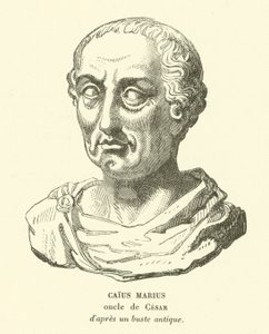 Gaius Marius, Julius Caesar nagybátyja (metszet) alkotó: French School