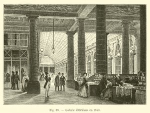 Galerie dOrleans en 1840 alkotó: French School