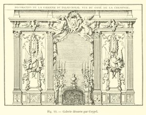 Coypel által díszített galéria alkotó: French School