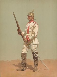 Garde Kuirassir Feldrustungban alkotó: French School