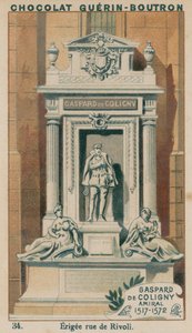 Gaspard de Coligny, admirális, 1517-1572, Rue de Rivoli alkotó: French School