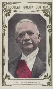 Gaston Doumergue (színes fotó) alkotó: French School