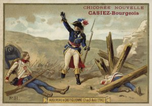 Augereau tábornok a Castiglione-i csatában, Olaszország, francia függetlenségi háborúk, 1796. augusztus 3-5. alkotó: French School