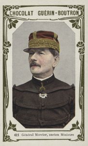 Mercier tábornok, volt miniszter (színes fotó) alkotó: French School
