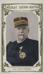 Saussier tábornok (színes fotó) alkotó: French School