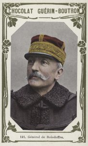 De Boisdeffre tábornok (színes fotó) alkotó: French School