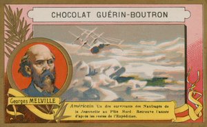 George Melville amerikai haditengerészeti tiszt és sarkvidéki felfedező alkotó: French School