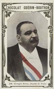 Georges Berry, párizsi képviselő (színes fotó) alkotó: French School