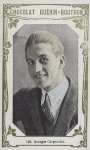 Georges Carpentier (színes fotó) alkotó: French School