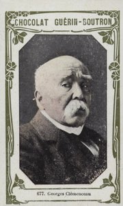 Georges Clemenceau (színes fotó) alkotó: French School