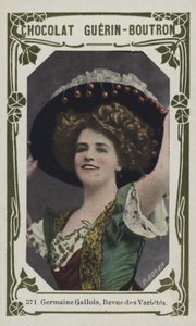 Germaine Gallois, Revue des Varietes (színes fotó) alkotó: French School