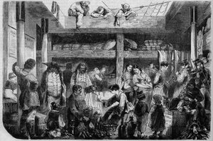 Német emigránsok Amerikába indulnak alkotó: French School