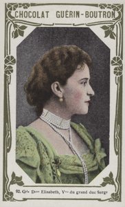 Erzsébet nagyhercegnő, Serge nagyherceg özvegye (színes fotó) alkotó: French School