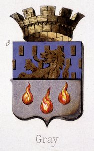 Gray Blazon – H. Traversier „L’Armorial de France”-jában, Párizs alkotó: French School