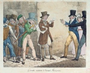 A francia hadsereg nagy győzelme, a trocaderói csatában aratott győzelem bejelentése, 1823. szeptember