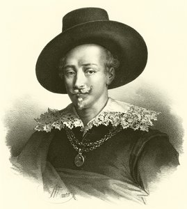 Guido Reni, portré (metszet) alkotó: French School