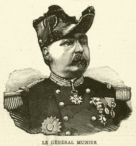 Gustave-Joseph Munier francia tábornok (metszet) alkotó: French School