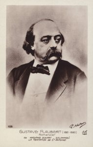Gustave Flaubert (1820-1881), francia regényíró alkotó: French School