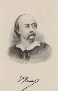 Gustave Flaubert francia regényíró (metszet) alkotó: French School