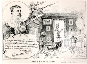 Guy de Maupassant (1850-93) és tanulmánya alkotó: French School